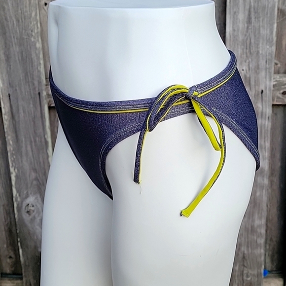 Paris Blues 2 Piece Halter Triangle Bikini Swim Suit - Picture 13 of 17